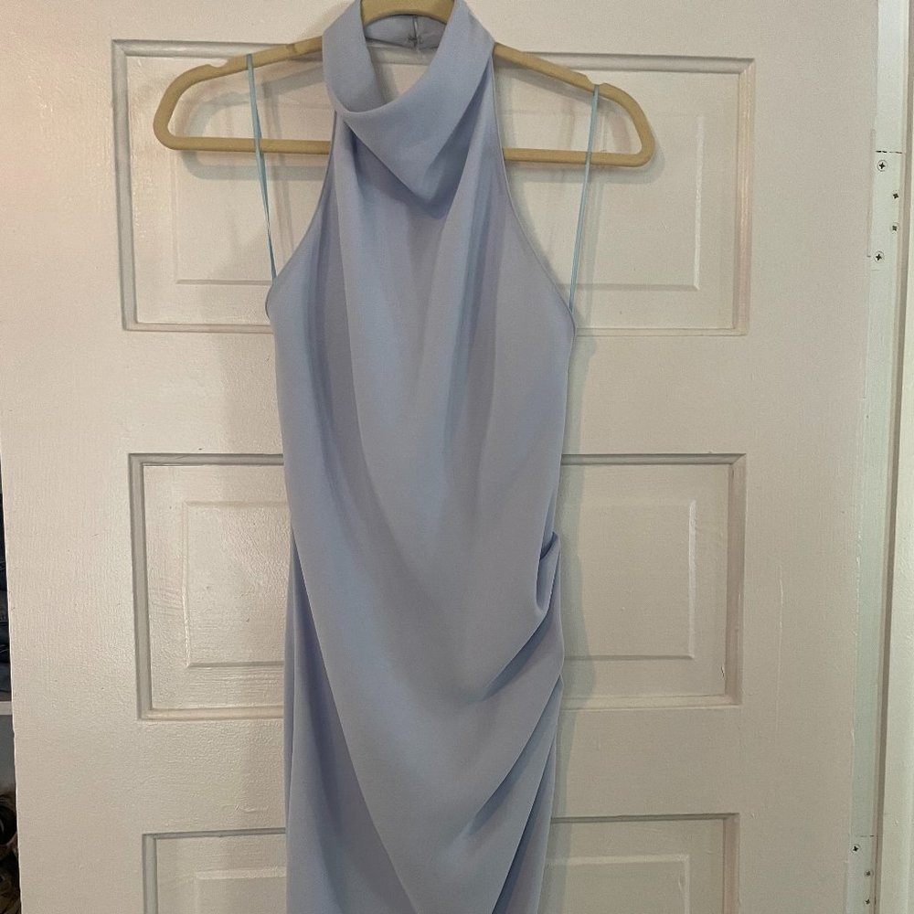 Amanda Uprichard Samba Dress Ice Blue Size Small